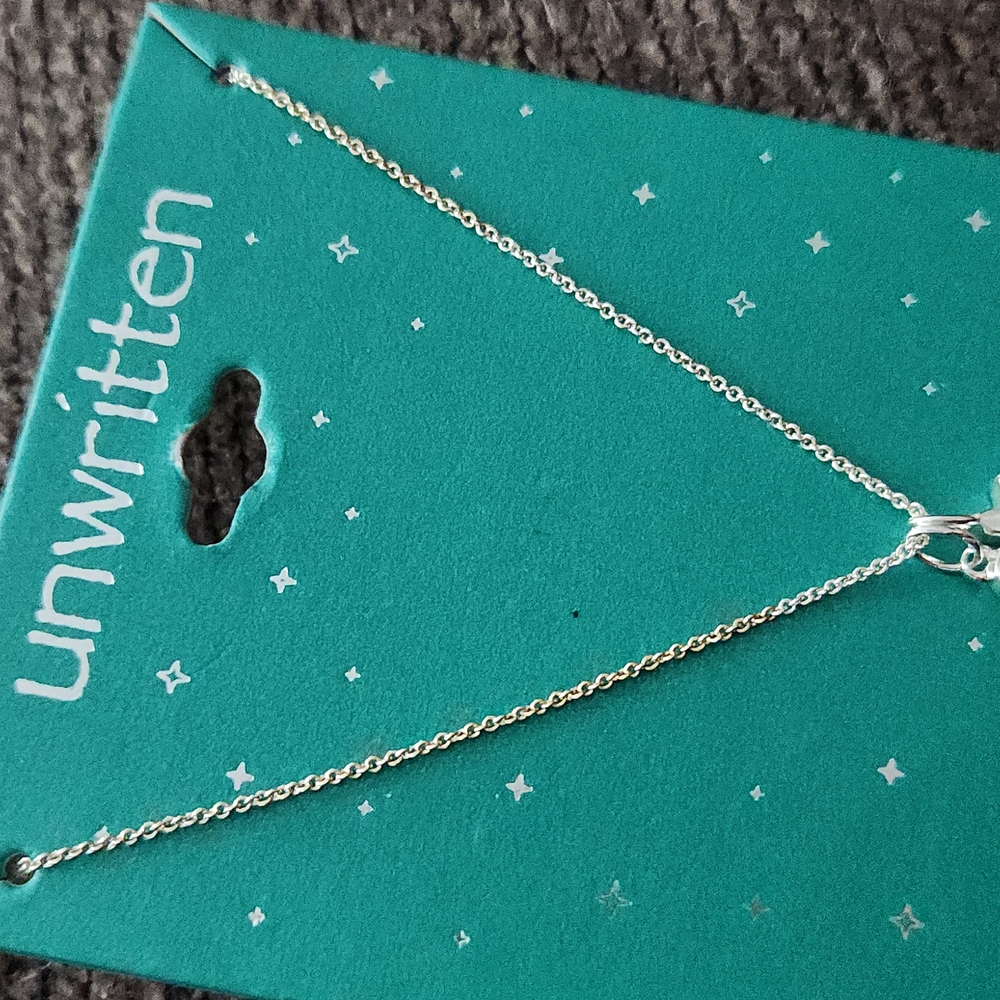 Unwritten Initial “R” Charm Necklace - Picture 4 of 4